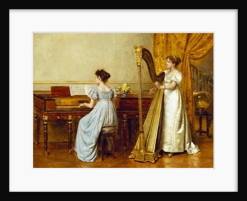 The Music Room by George Goodwin Kilburne