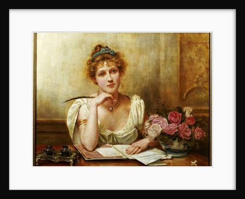 The Letter by George Goodwin Kilburne