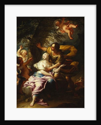 Angelica and Medoro by Andrea Casali