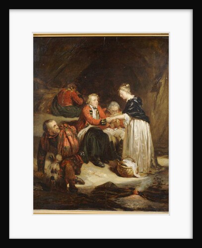 Edward in Scotland by Hippolyte Delaroche