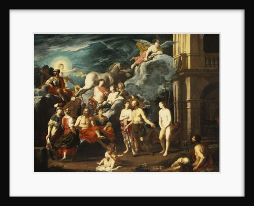 The Presentation of Pandora by Vulcan by Johann Heiss