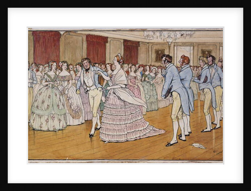 Mrs Barrington very complacently leads off with Stephen Dumpling' by Cecil Charles Windsor Aldin