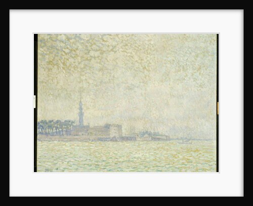 A View of Veere, Misty Morning, 1906 by Theo van Rysselberghe