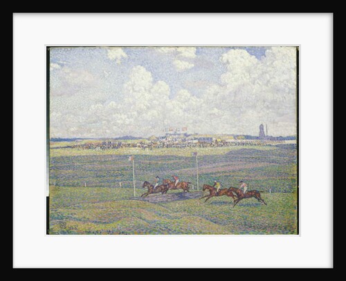 The Racecourse at Boulogne-sur-Mer by Theo van Rysselberghe