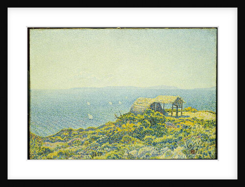 L'Ile du Levant, vu du Cap Benat, 1893 by Theo van Rysselberghe