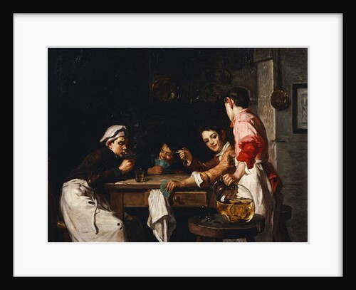 The Young Card Players by Joseph Bail