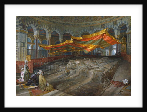 The Sacred Rock, Jerusalem, 1887 by William 'Crimea' Simpson