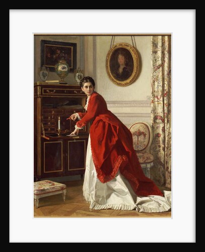 The Letter by Charles Baugniet