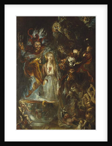 A Fantasy based on Goethe's 'Faust', 1834 by Theodor M. von Holst