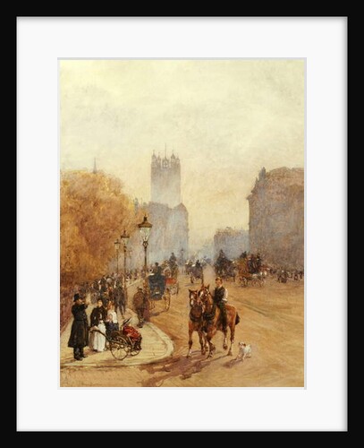 Parliament Street, 1892 by Rose Maynard Barton