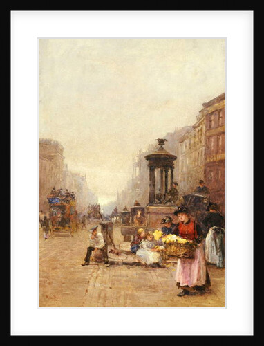 Flower Girls in the Strand, 1892 by Rose Maynard Barton