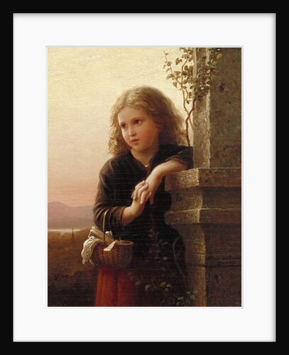 The Peasant Girl, 1875 by Johann Georg Meyer von Bremen