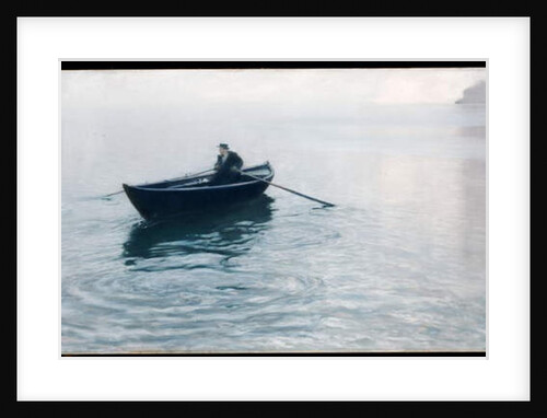Solitude, Christiana Fjord, 1892 by Fritz Thaulow