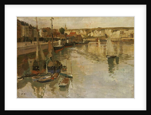 Dieppe by Fritz Thaulow