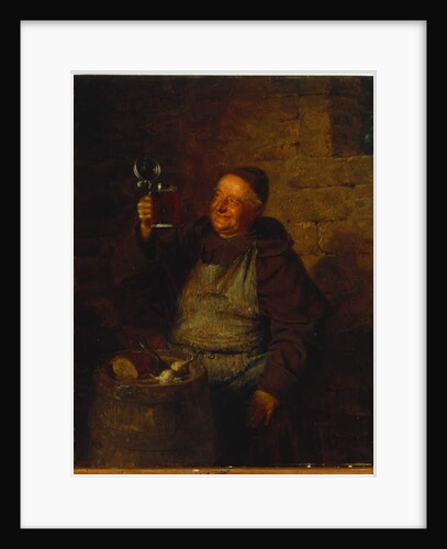 In a Monastery Garden by Eduard von Grutzner