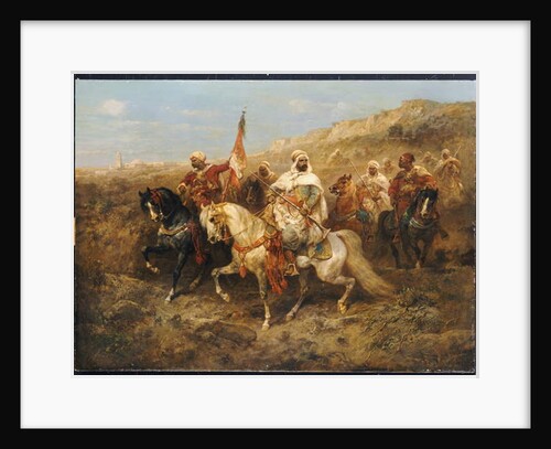 A Regal Procession by Adolf Schreyer