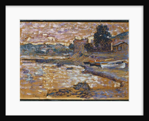 Beached Boats at Lavandou, 1908-09 by Henri-Edmond Cross