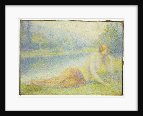 Reclining Nude by Hippolyte Petitjean