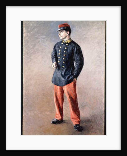 A Soldier, c.1881 by Gustave Caillebotte