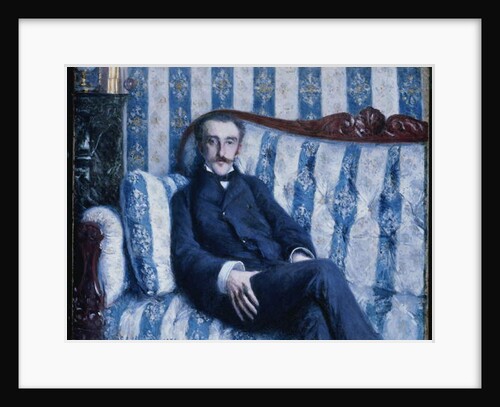 Portrait of Monsieur R., 1877 by Gustave Caillebotte