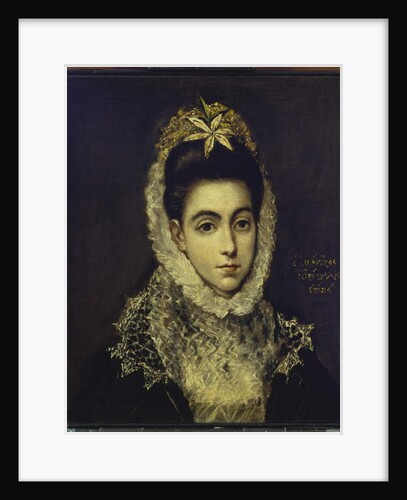 Portrait of a Young Lady by El (1541-1614) Greco