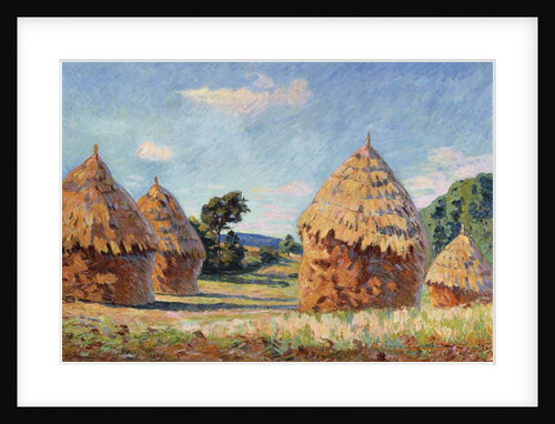 Haystacks, c.1886 by Jean Baptiste Armand Guillaumin