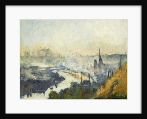 St. Catherine's Mountain, Rouen by Albert-Charles Lebourg