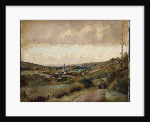 Last Days of Autumn at Hondouville-sur-Iton by Albert-Charles Lebourg