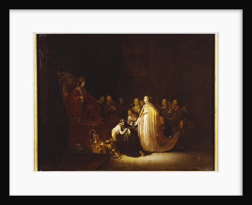 The Queen of Sheba before King Solomon by Jacob Willemsz de Wet or Wett