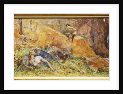 Pan and Chimera by Luc-Oliver Merson