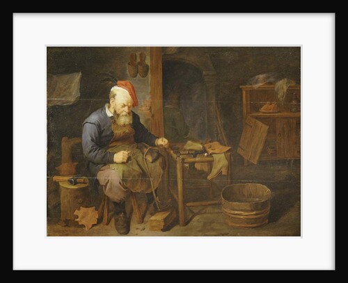 A Cobbler by David III Ryckaert