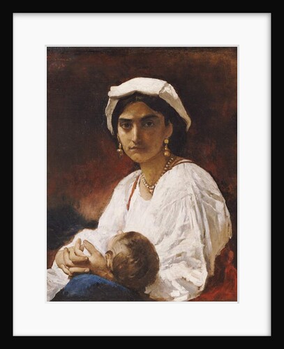 The Bandit's Wife, 1872 by Leon Joseph Florentin Bonnat