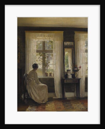 A Lady in an Interior by Carl Holsoe