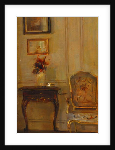 A Drawing Room Interior by Carl Holsoe