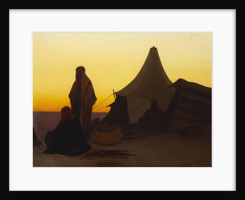 An Arab Encampment by Charles Theodore Frere