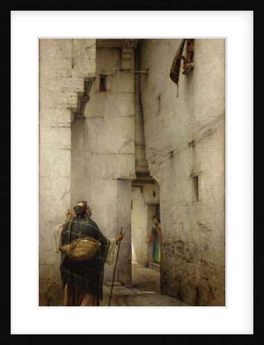 The Alley by Guillaume Charles Brun