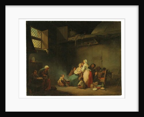 Soup for the cats by Louis Leopold Boilly