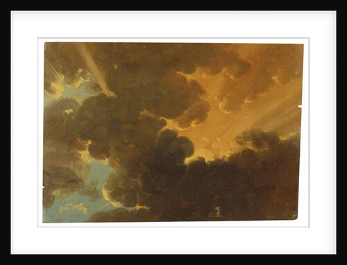 Study for a sunset by Simon Alexandre Clement Denis