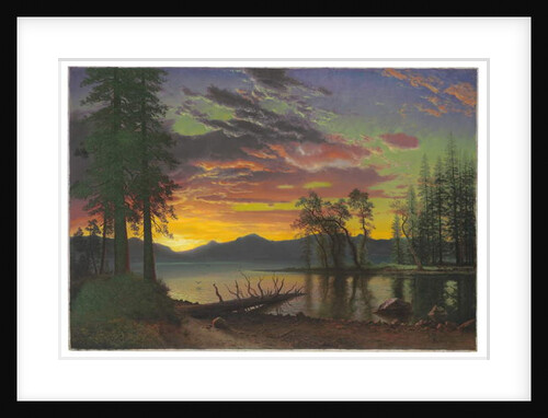 Twilight, Lake Tahoe, c.1870s by Albert Bierstadt