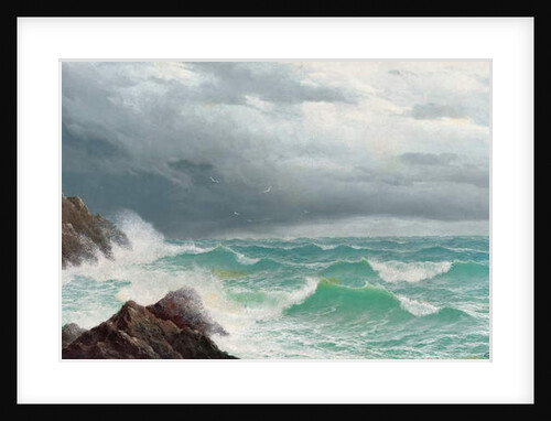 Fistral Bay, Cornwall, 1885 by David James