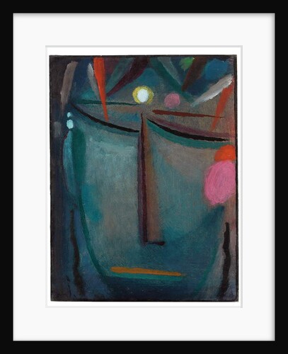 Heilandsgesicht, Dornenkrone, 1918 by Alexej von Jawlensky