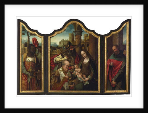 Adoration of the Magi by Master of the Antwerp Adoration
