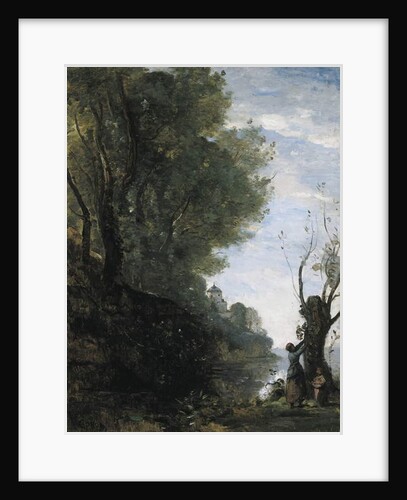 The Happy Isle by Jean Baptiste Camille Corot