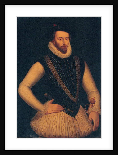 Portrait of Sir Walter Raleigh, 1595 by Marcus the Younger (manner of) Gheeraerts