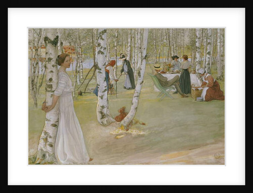 Breakfast in the Open, 1910 by Carl Larsson