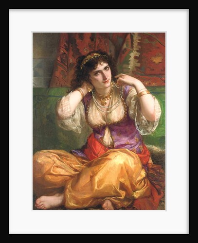 The Odalisque by Charles Louis Lucien Muller