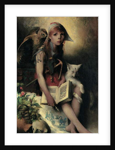 The Witch's Daughter, 1881 by Carl Larsson