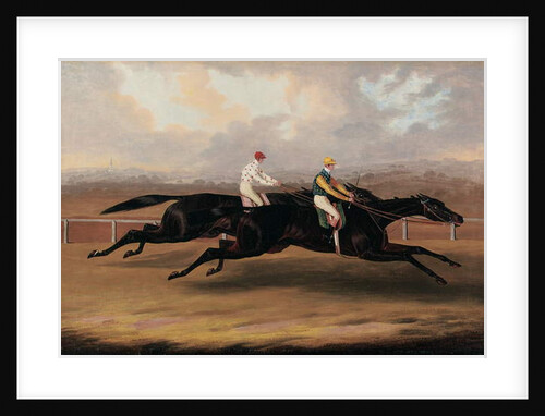 The Flying Dutchman and Voltigeur Running the Great Match Race by Samuel Spode