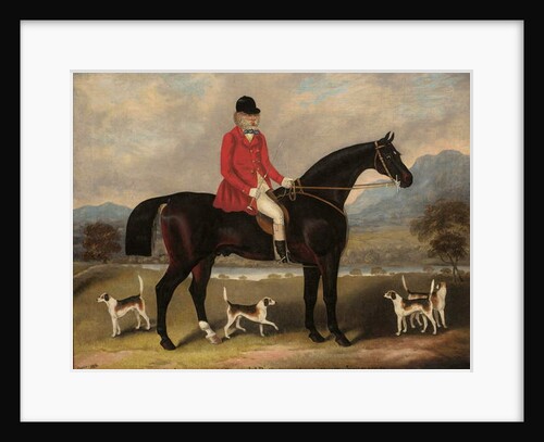 John Dawson Duckett on Lad, 1856 by Samuel Spode