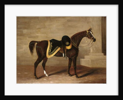 Copenhagen, the charger of the Duke of Wellington at Waterloo by Samuel Spode